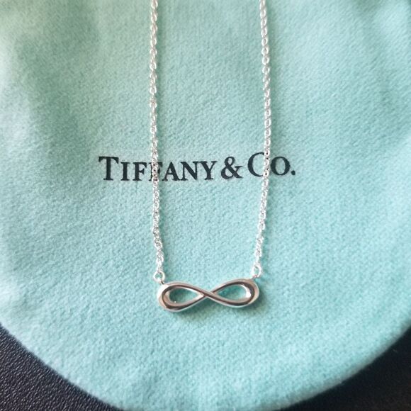 NWT Tiffany & Co. Infinity Necklace - Picture 2 of 7